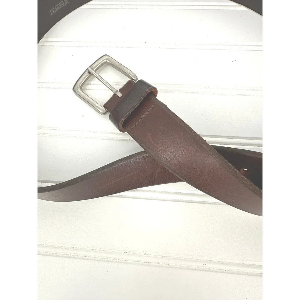 Wrangler leather belt